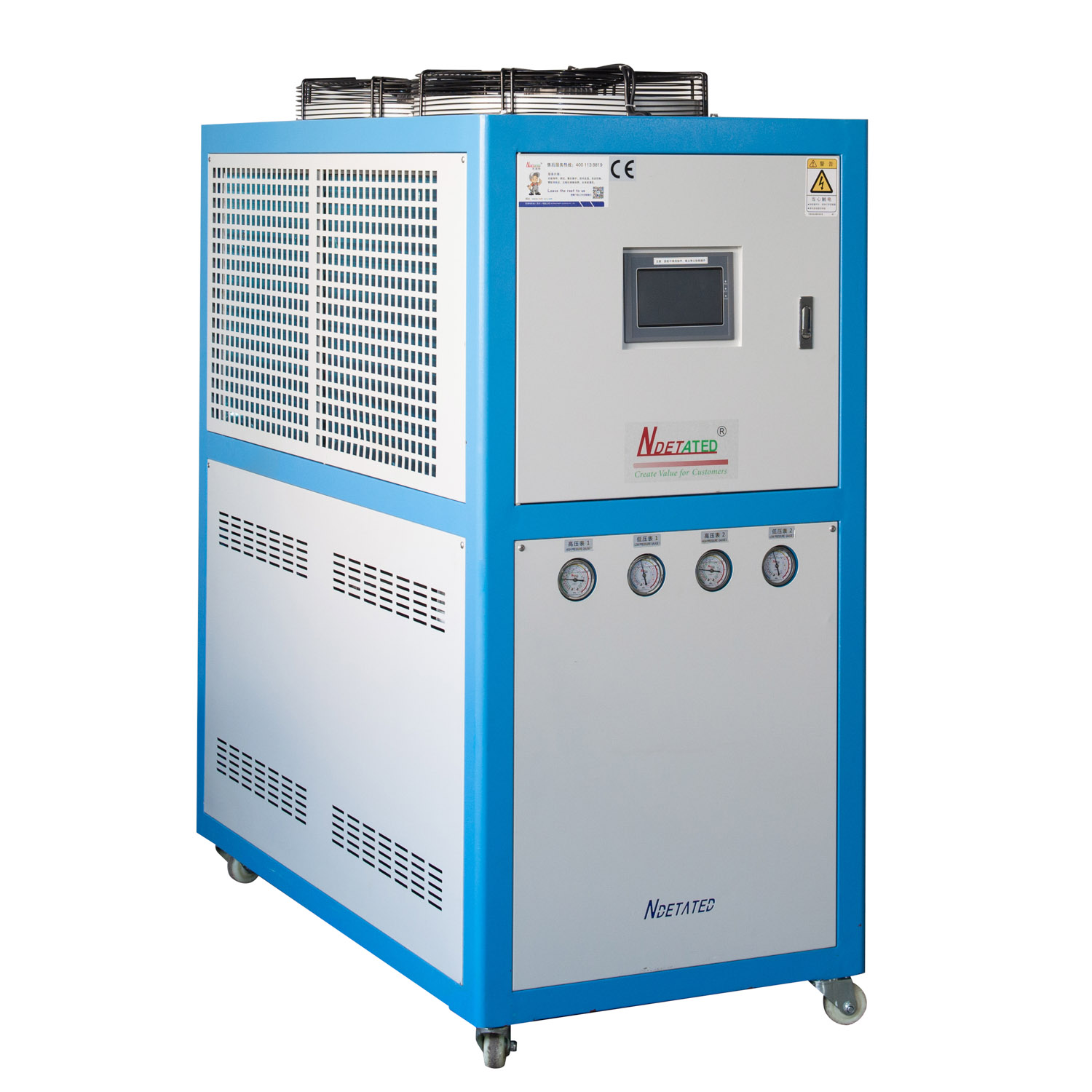 Ndetated Practical Attractive Air Cooled Industrial Chiller
